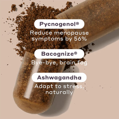 Womaness Menopause Supplements for Women - Menopause Relief for Hot Flashes & Night Sweats Womaness