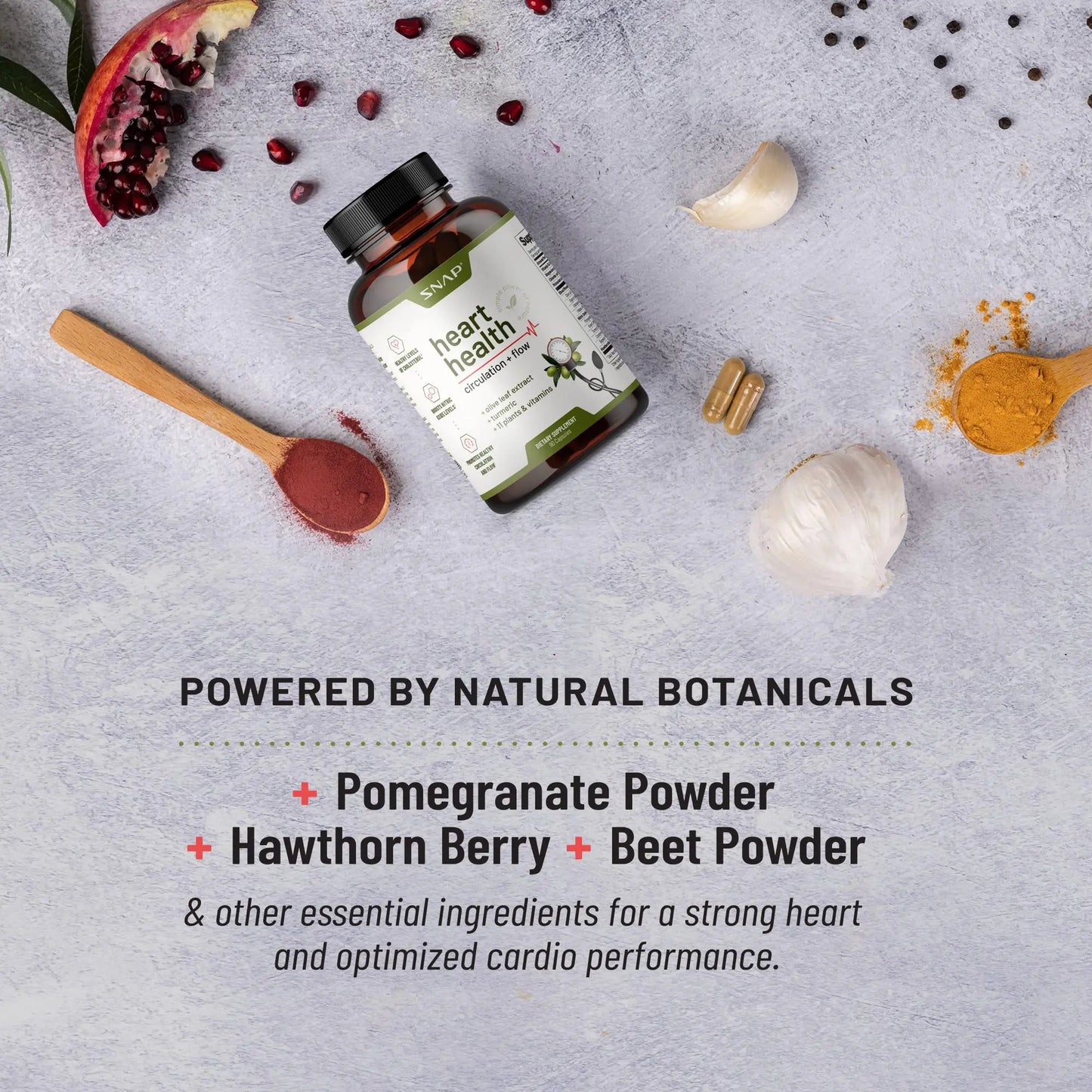 Snap Supplements Heart Health and Nitric Oxide Booster Snap Supplements