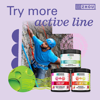 Zhou Nutrition Plant Based Vegan Protein Powder, Best Absorption Digest Score, Complete Zhou Nutrition