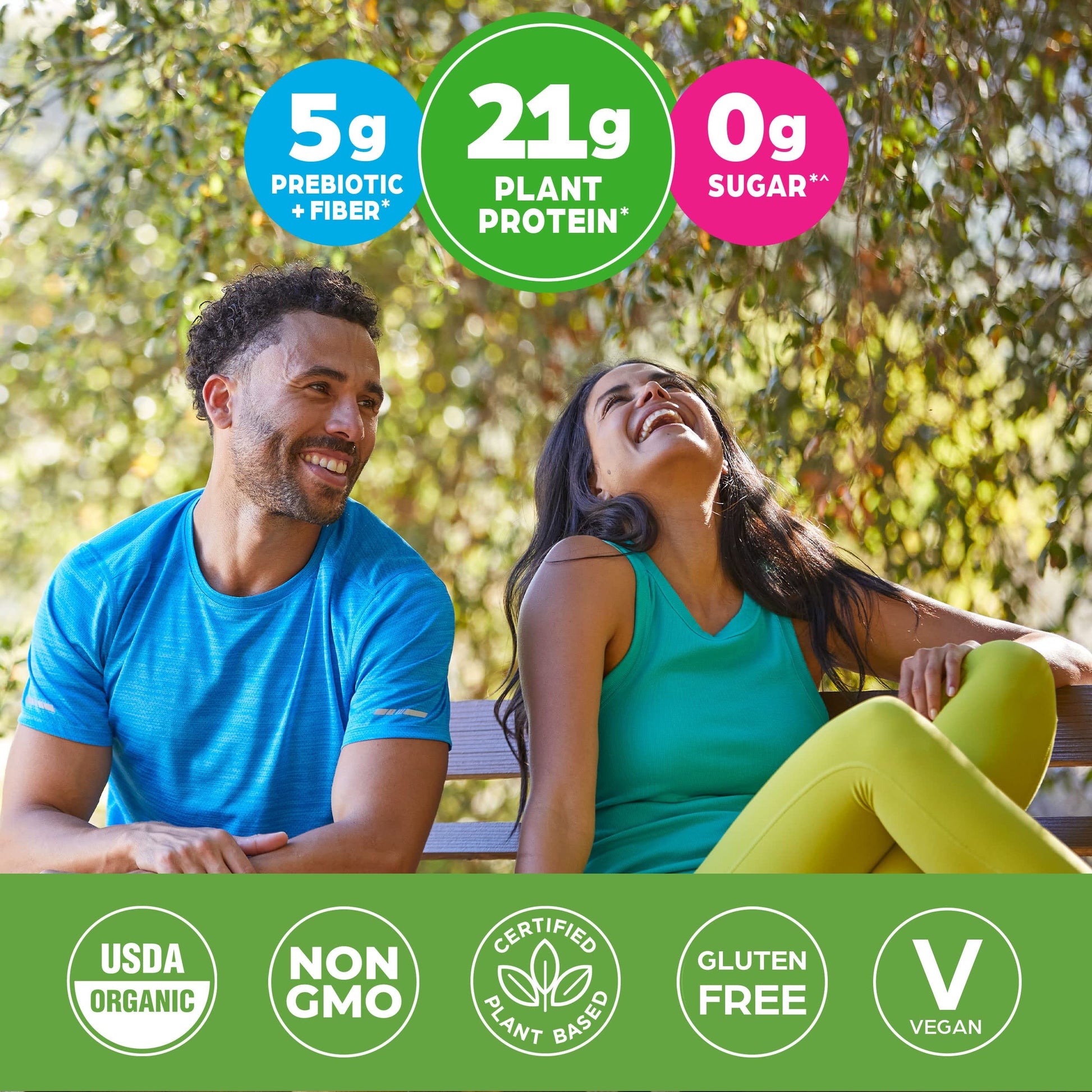 Orgain Organic Vegan Protein Powder, Vanilla Bean - 21g Plant Based Protein, Gluten Free OrgainBuy Supplements Australia