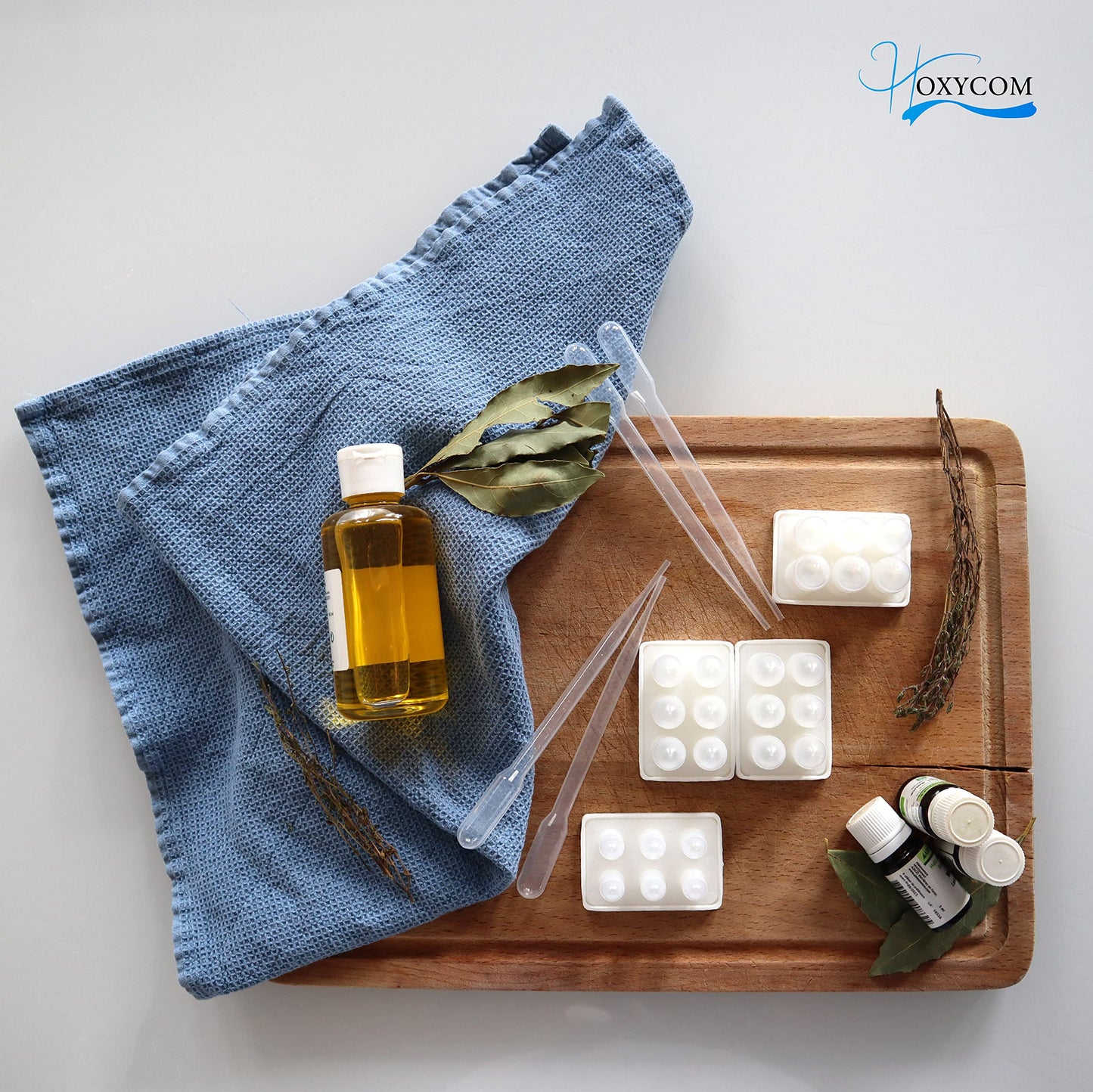 Suppository Molds Kit - Made in France, 3 Sizes (1ml, 2ml, 3ml), Reusable Suppositories Mold - 4 Trays HoxycomBuy Supplements Australia