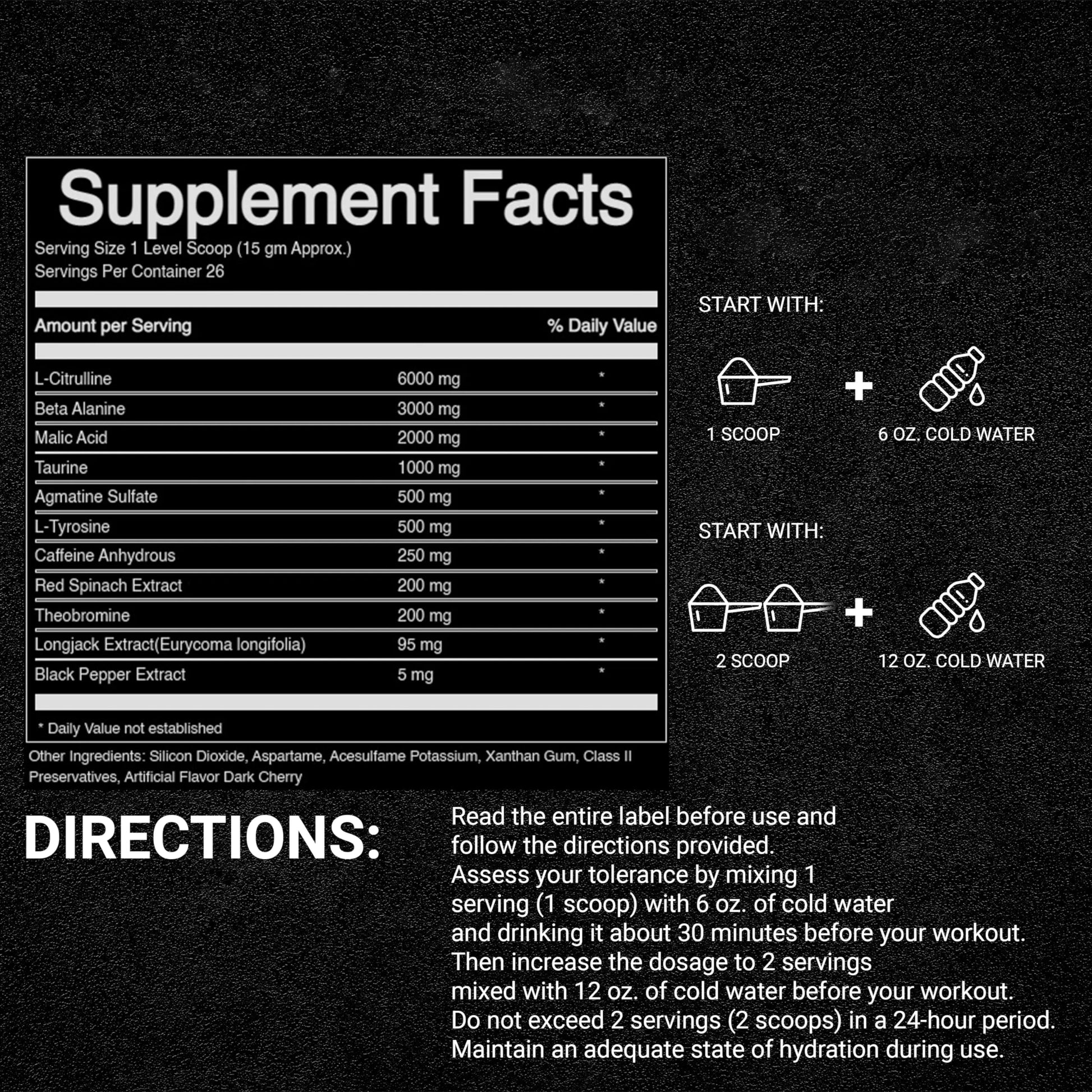STIMJungle Essential Preworkout •Insane Energy •6G L-Citrulline •3G Beta Alanine STIMJungle